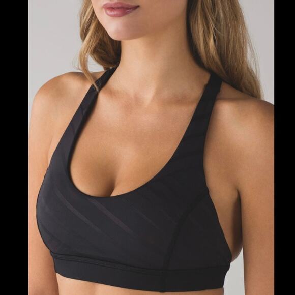 Lululemon SoulCycle Hot Like Agni Bra in Black size 6 - Picture 11 of 13